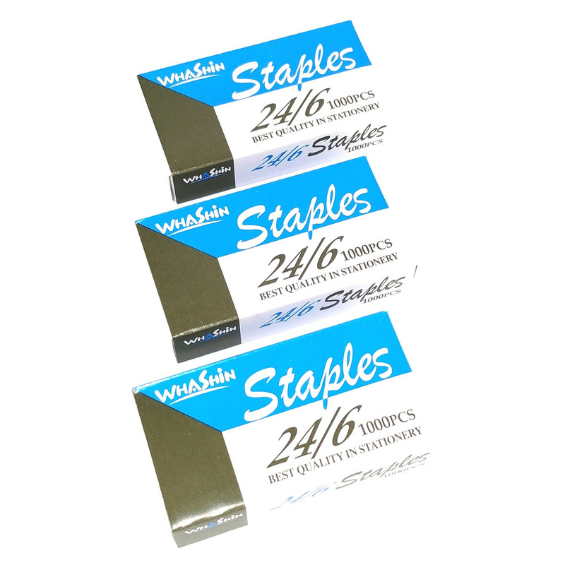 سوزن منگنه واشین مدل 24-6 بسته 3 عددی