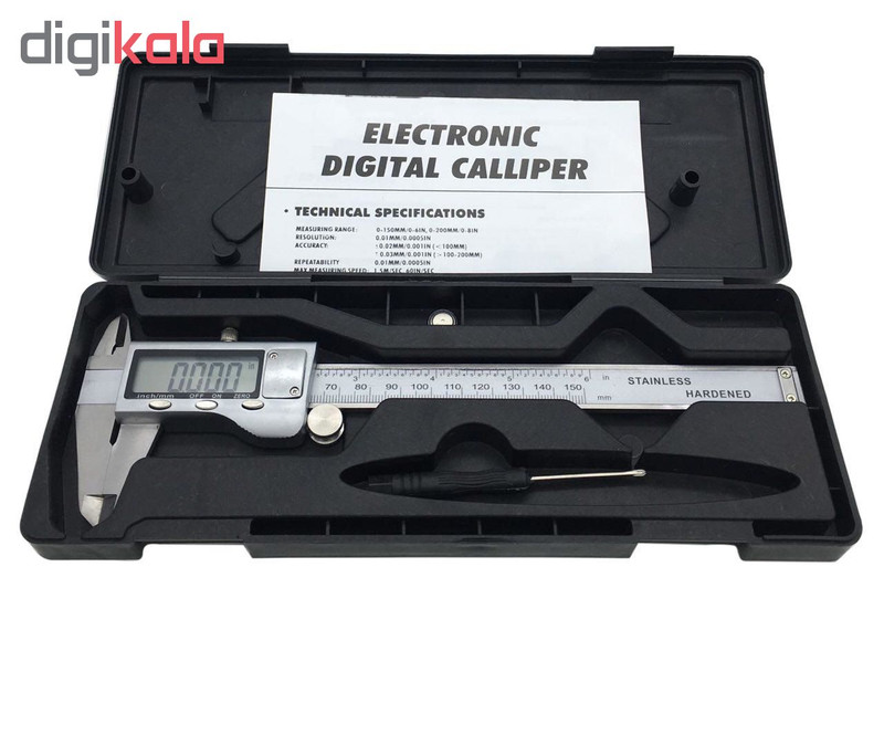 کولیس دیجیتال لیمیت کد LI15 گستره 15 سانتی متر کولیس دیجیتال لیمیت کد LI15 گستره 15 سانتی متر