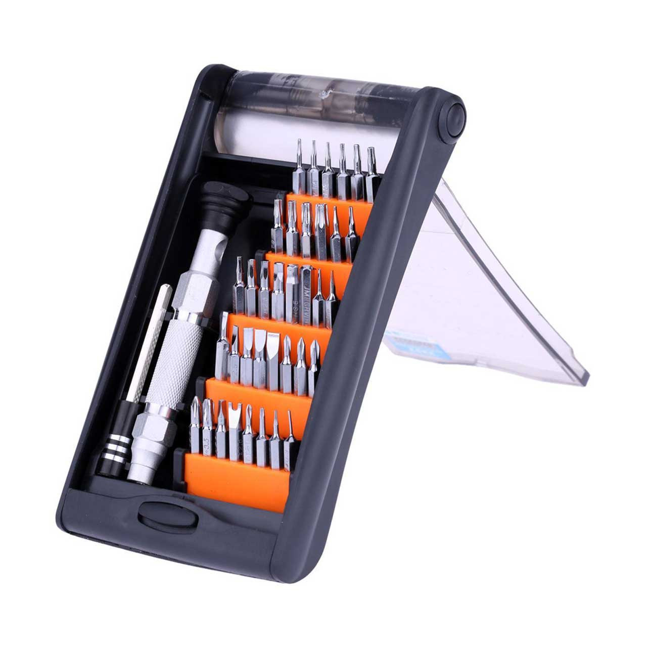 مجموعه 38 عددی پیچ گوشتی جک می مدل JM-8151 مجموعه 38 عددی پیچ گوشتی جک می مدل JM-8151