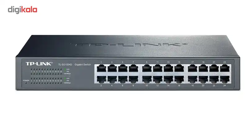 سوییچ 24 پورت تی پی لینک مدل TL-SG1024D V5