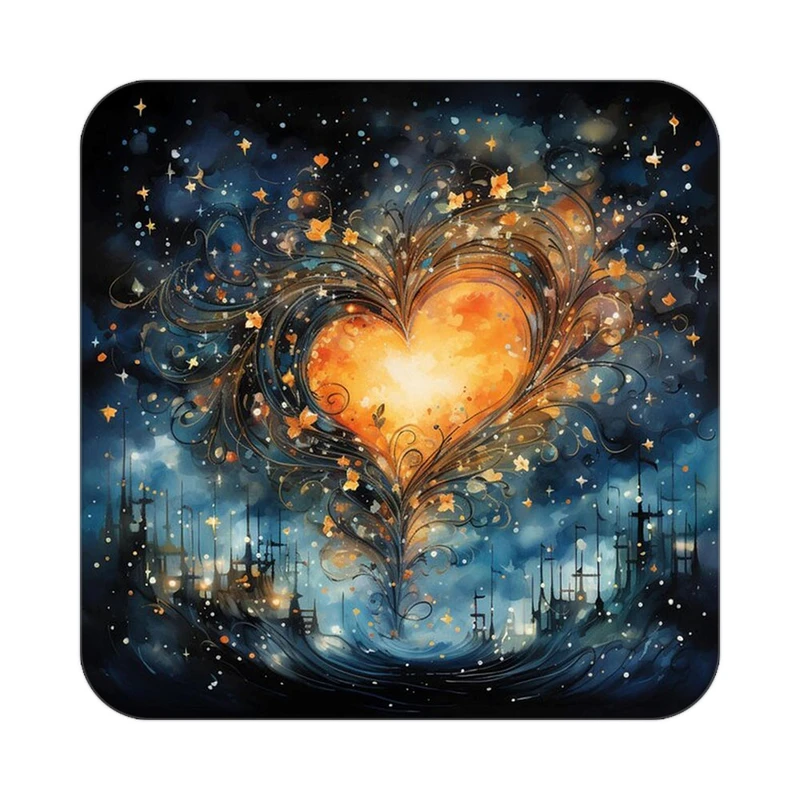 زیر لیوانی کاکتی مدل عاشقانه کد mp12728