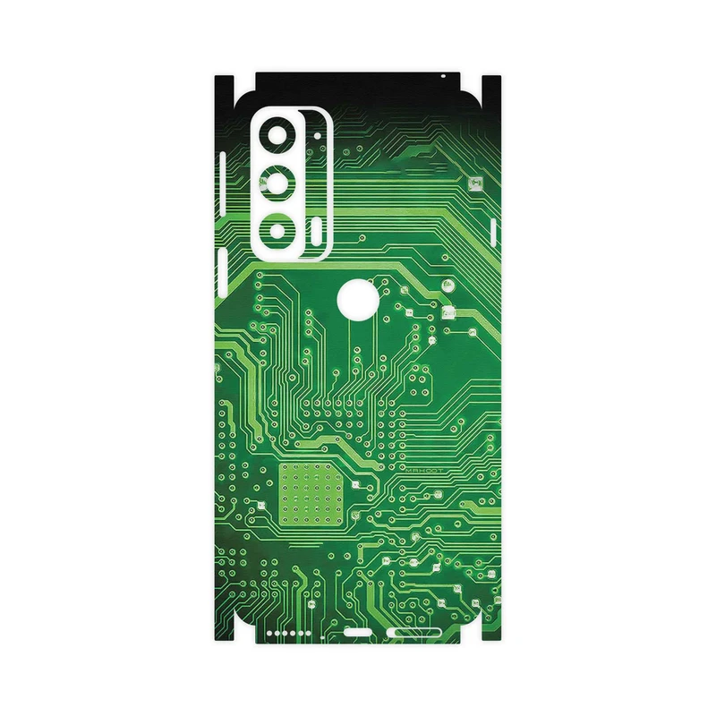 برچسب پوششی ماهوت مدل Green_Printed_Circuit_Board-FullSkin مناسب برای گوشی موبایل موتورولا Edge 20