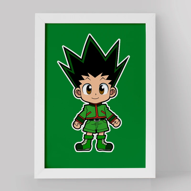 تابلو خندالو مدل گون انیمه هانتر ایکس هانتر کد 10744