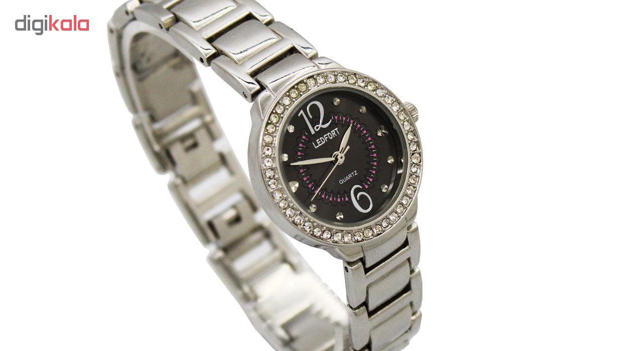 ساعت مچی عقربه ای زنانه لدفورت کد DGZU-0251