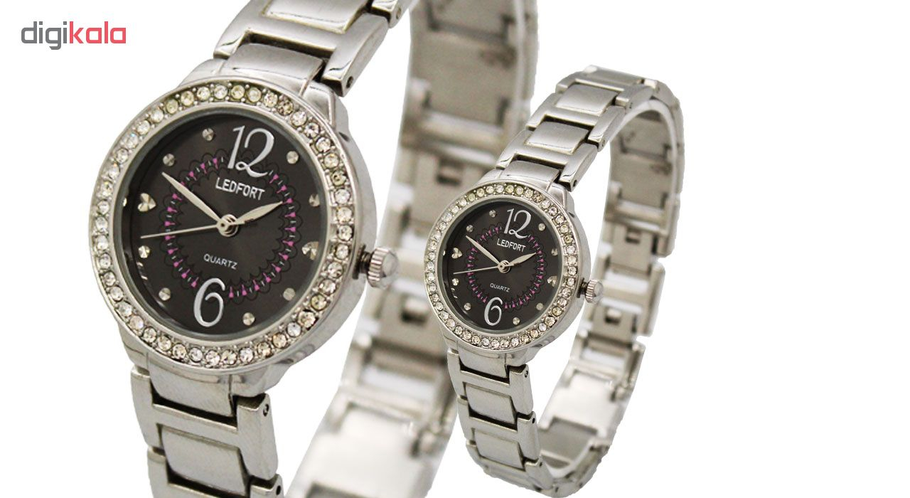 ساعت مچی عقربه ای زنانه لدفورت کد DGZU-0251