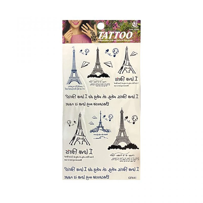 تتو موقت مدل GF641