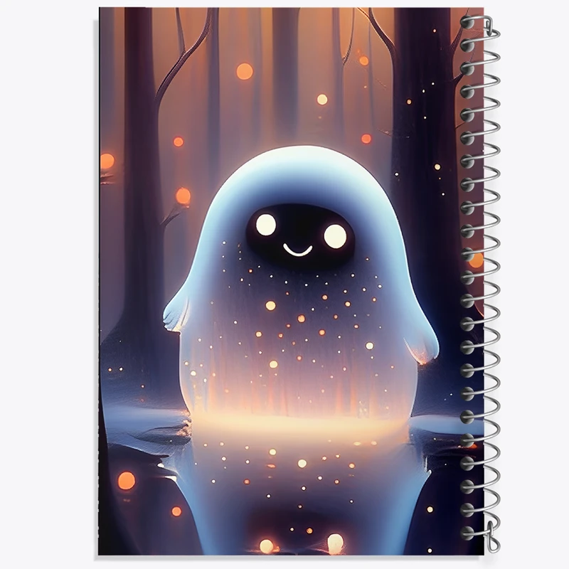 دفتر شطرنجی 50 برگ خندالو طرح روح کوچولو کد F5784