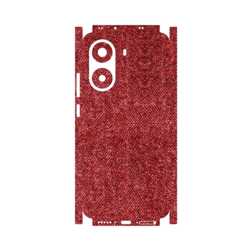 برچسب پوششی ماهوت مدل Fabric Texture 4-FullSkin مناسب برای گوشی موبایل شیائومی Poco X7 Pro