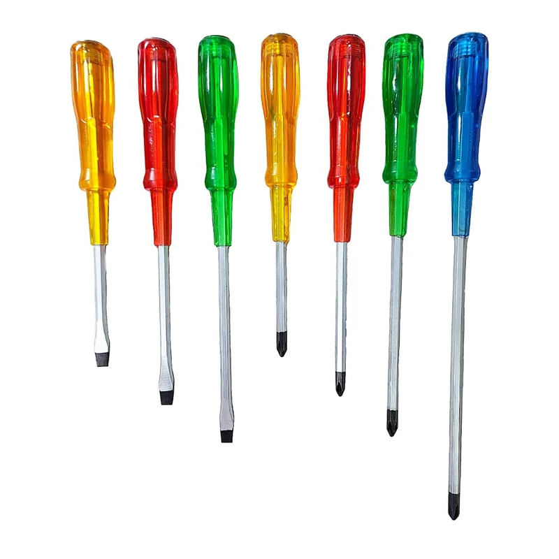 پیچ گوشتی ضربه خور مدل KEN77 مجموعه 7 عددی