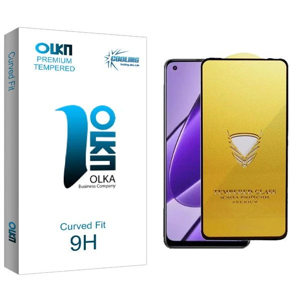 محافظ صفحه نمایش کولینگ مدل Olka OG مناسب برای گوشی موبایل ریلمی 11 4G