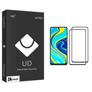 Coconut UD Black Screen Protector For Xiaomi Redmi Note 9S Pack Of 2