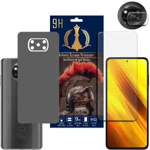 Infinity PRO MAX Cover Sticker For XIAOMI POCO X3 / POCO X3 NFC / POCO X3 PRO with Screen and Lens Protector