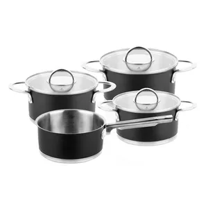 سرویس قابلمه 7 پارچه بکا مدل Black Range