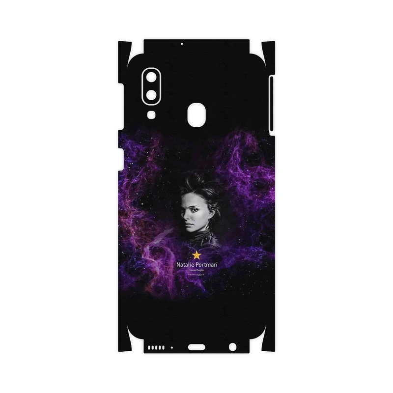 برچسب پوششی ماهوت مدل Natalie Portman-FullSkin مناسب برای گوشی موبایل سامسونگ Galaxy A40
