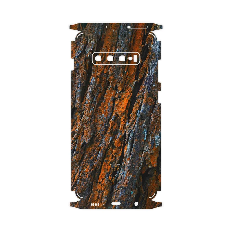 برچسب پوششی ماهوت مدل Wood Texture 6-FullSkin مناسب برای گوشی موبایل سامسونگ Galaxy S10 Plus