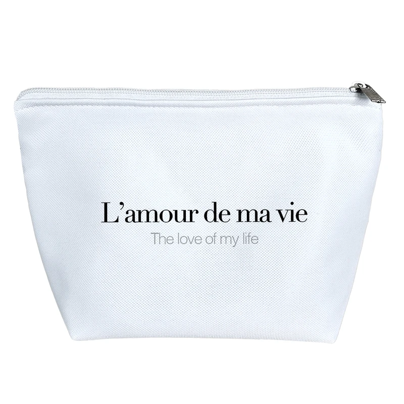 کیف لوازم آرایش دخترانه خندالو مدل L' amour de ma vie کد H814