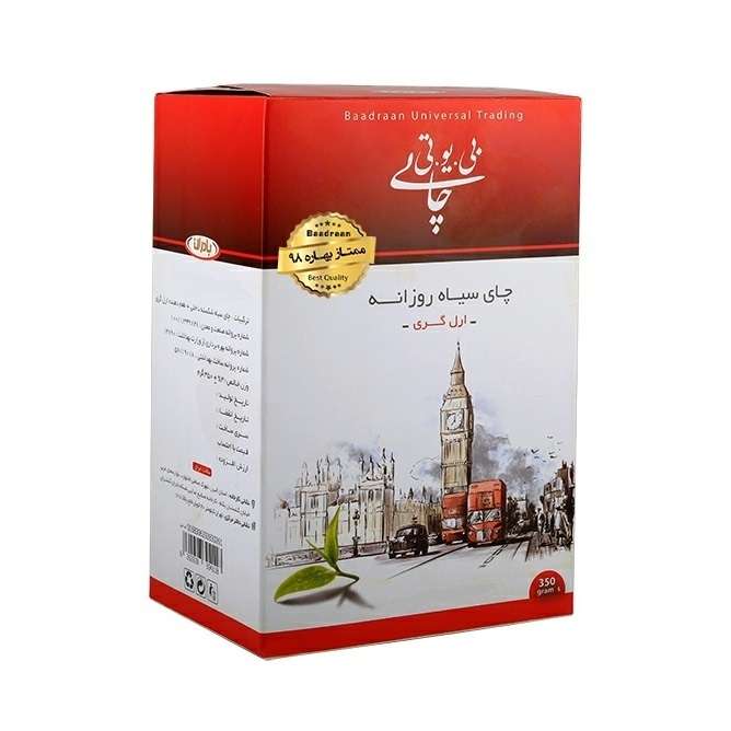 چای سیاه روزانه Earl Grey بی یو تی- 350 گرم