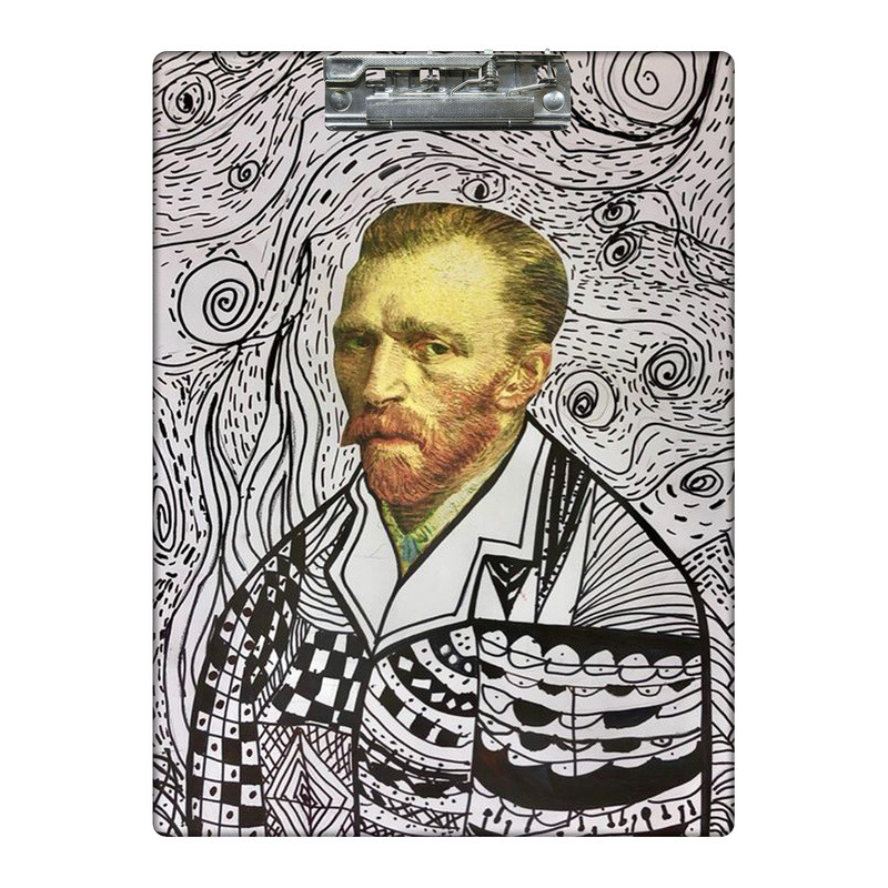 تخته شاسی طرح ونگوگ و آنالیز خط کد 1675750 سایز A4