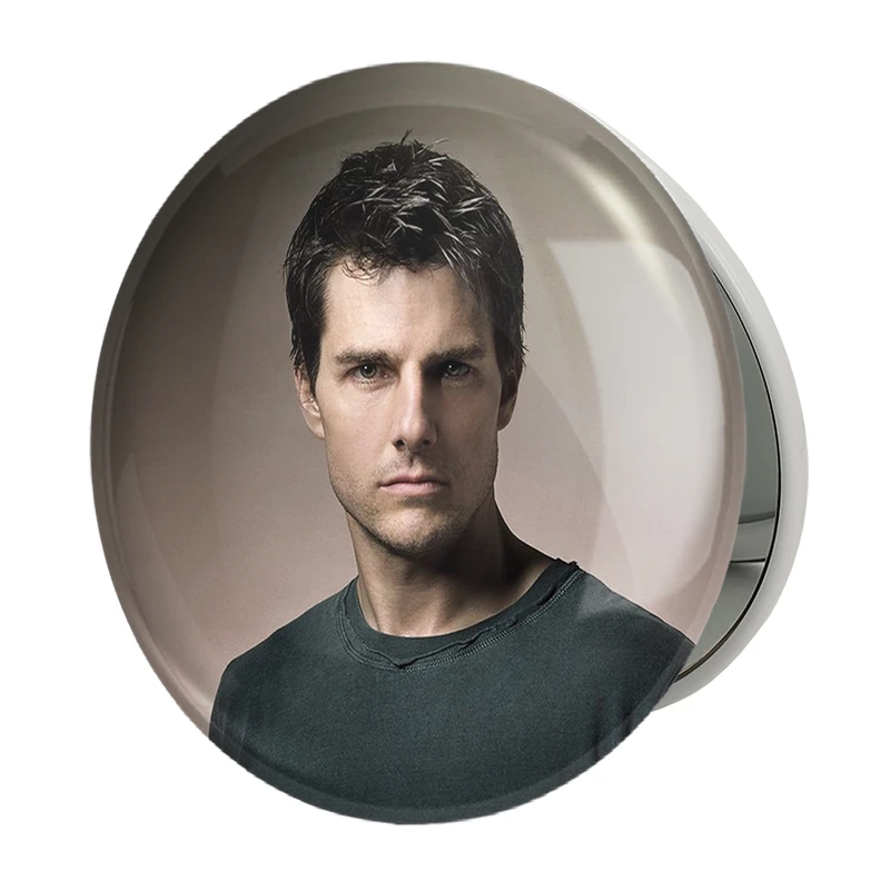 آینه جیبی خندالو طرح تام کروز Tom Cruise مدل تاشو کد 6444 
