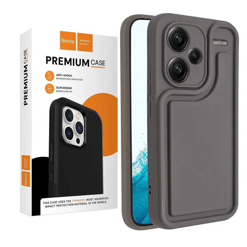کاور هوکو مدل Rubber مناسب برای گوشی موبایل شیائومی Redmi Note 13 Pro Plus 