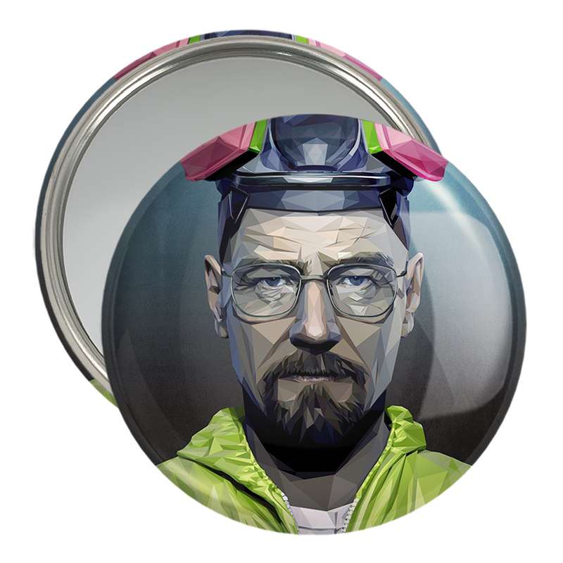 آینه جیبی خندالو مدل سریال بریکینگ بد Breaking Bad کد 3168 آینه جیبی خندالو مدل سریال بریکینگ بد Breaking Bad کد 3168