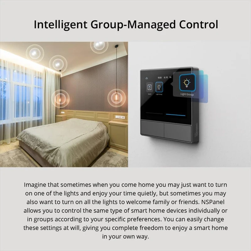 عکس شماره 6 : کنترلر مرکزی خانه هوشمند سونوف مدل ns-panel eu