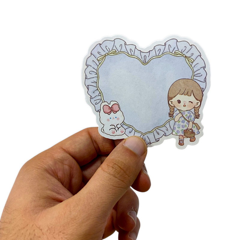 کاغذ یادداشت مدل قلبی کد 238892