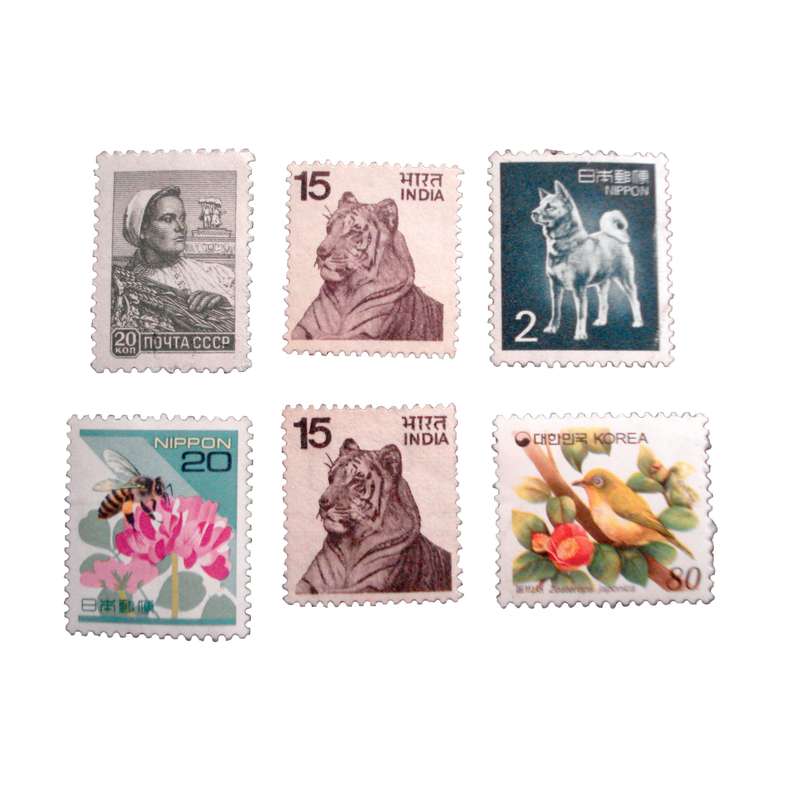 تمبر یادگاری مدل طبیعت کد DS1981 مجموعه 6 عددی