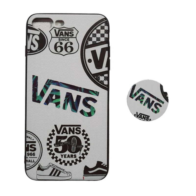 کاور مدل ip78p مناسب برای گوشی موبایل اپل iPhone 7 /8 Plus به همراه پاپ سوکت