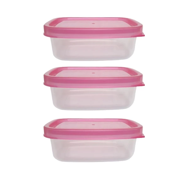 ظرف نگهدارنده غذا آلما مدل mini بسته 3 عددی