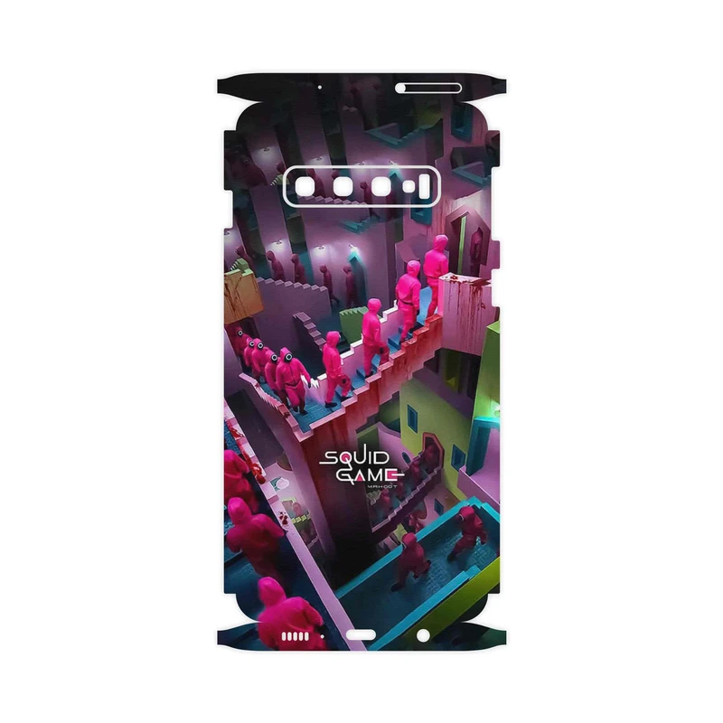 برچسب پوششی ماهوت مدل Squid Game-FullSkin مناسب برای گوشی موبایل سامسونگ Galaxy S10