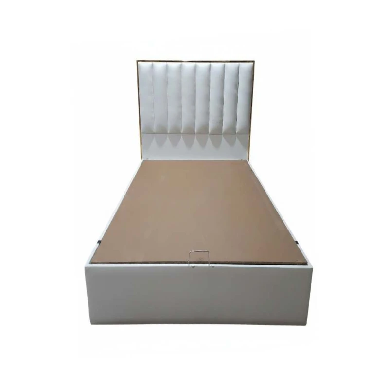 تختخواب فلزی یک نفره مدل باکس جکدار سایز 200*90 سانتی متر