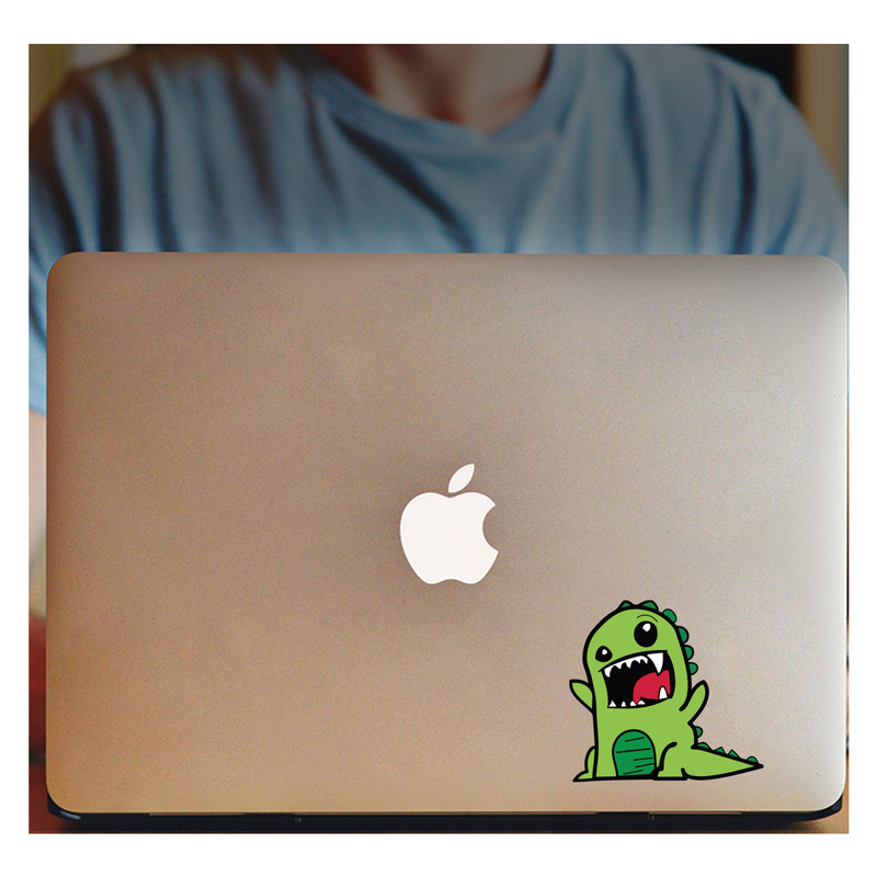 برچسب لپ تاپ طرح گودزیلا کد 572