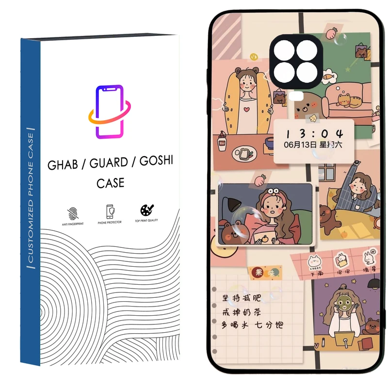 کاور قاب گارد گوشی طرح فانتزی کد 43 - TPU مناسب برای گوشی موبایل شیائومی Redmi Note 9s / Note 9 pro