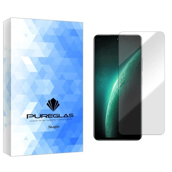 محافظ صفحه نمایش پیور گلس مدل NueGlas مناسب برای گوشی موبایل ریلمی Narzo 60X