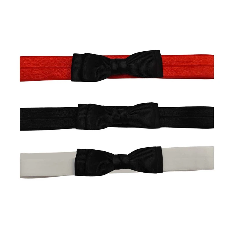 هدبند نوزادی مدل پاپیون مینیمال بسته 3 عددی