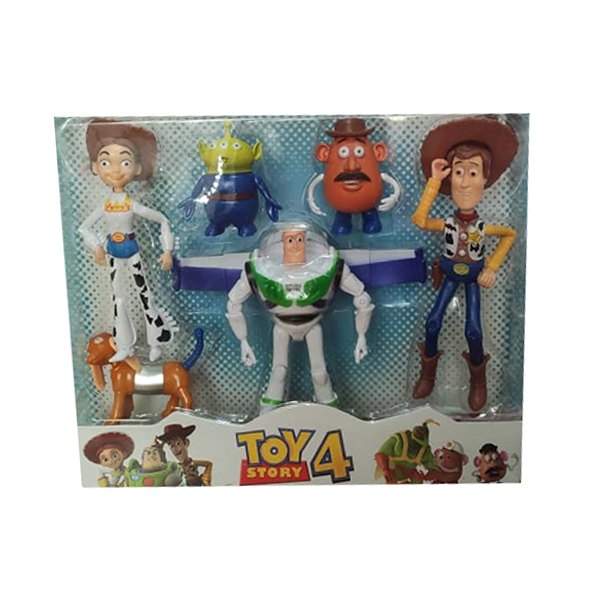 فیگور مدل TOY4 مجموعه 6 عددی