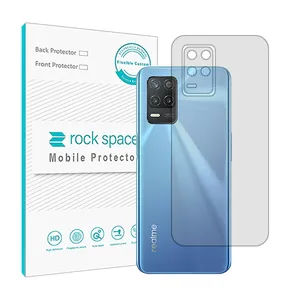 Rock space HyGEL model Transparent phone back protector suitable for Realme 8 5G mobile phone