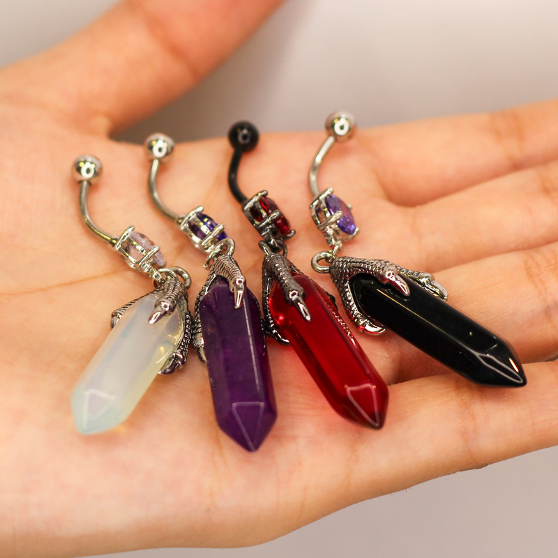 پیرسینگ ناف زنانه پایتخت مدل PS110-A2 پیرسینگ ناف زنانه پایتخت مدل PS110-A2