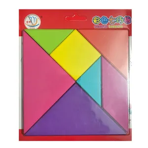 بازی فکری مدل Colorful Tangram 