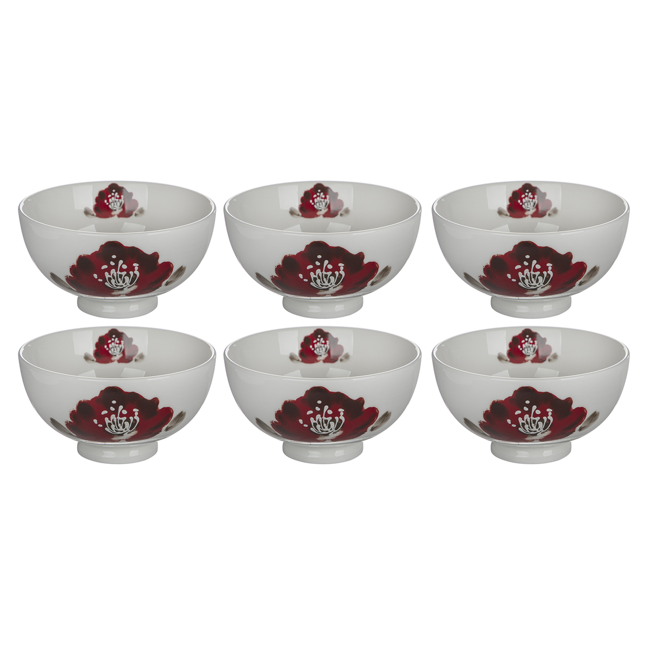 کاسه مدل Sun455 بسته 6 عددی