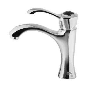 شیر روشویی درخشان مدل Rose-Cut