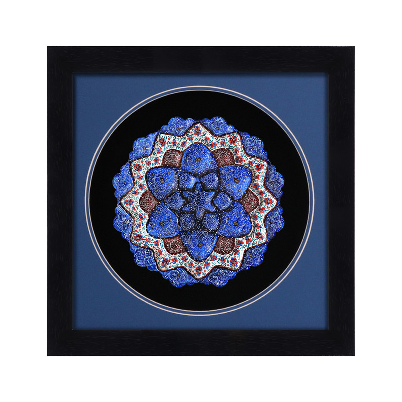قاب بشقاب میناکاری مدیچی مدل MPF-Damun-1016