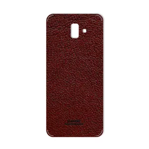 MAHOOT Natural Leather Cover Sticker for SAMSUNG J6 Plus