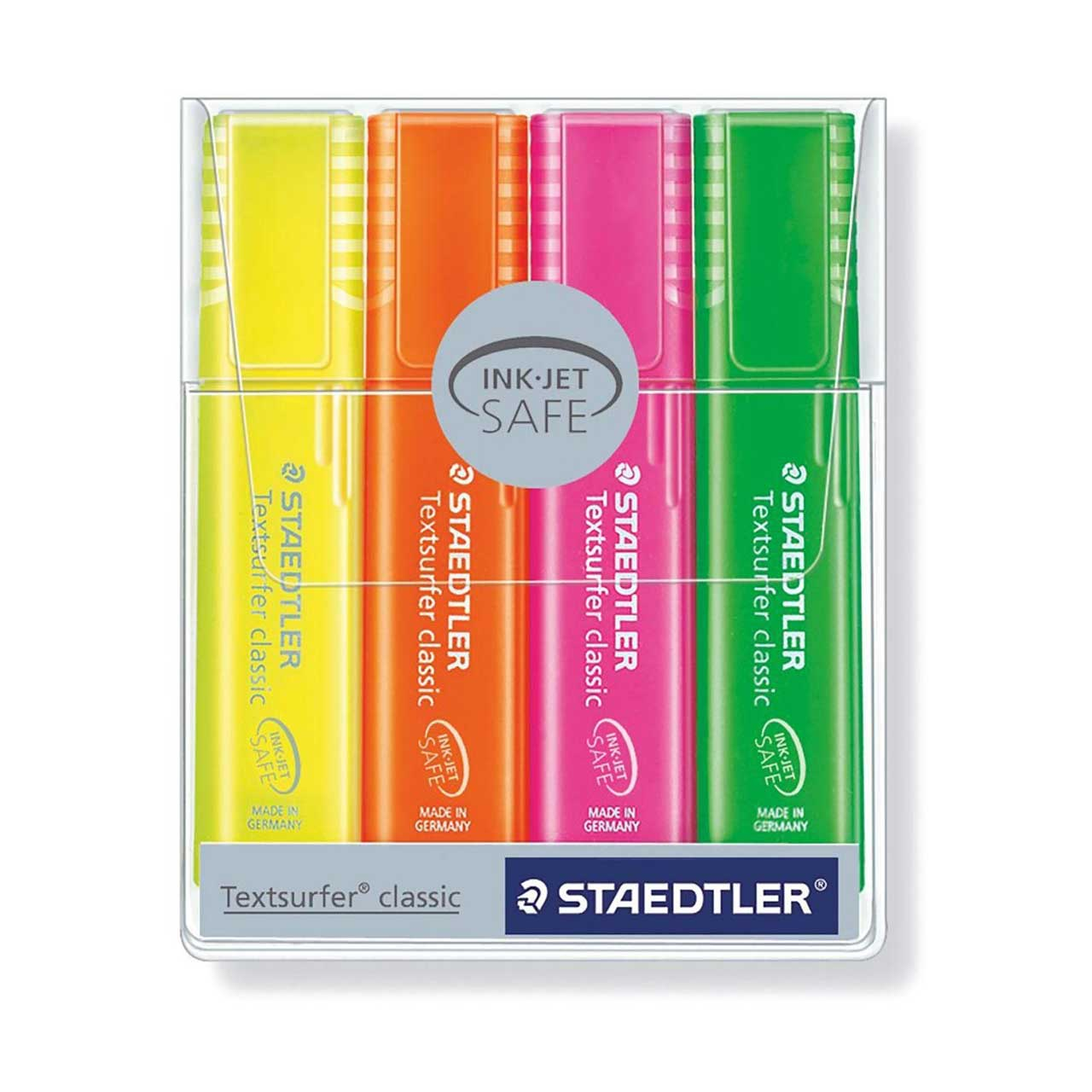 ماژیک علامت زن استدلر مدل Textsurfer classic کد 364P-WP4 بسته 4 عددی