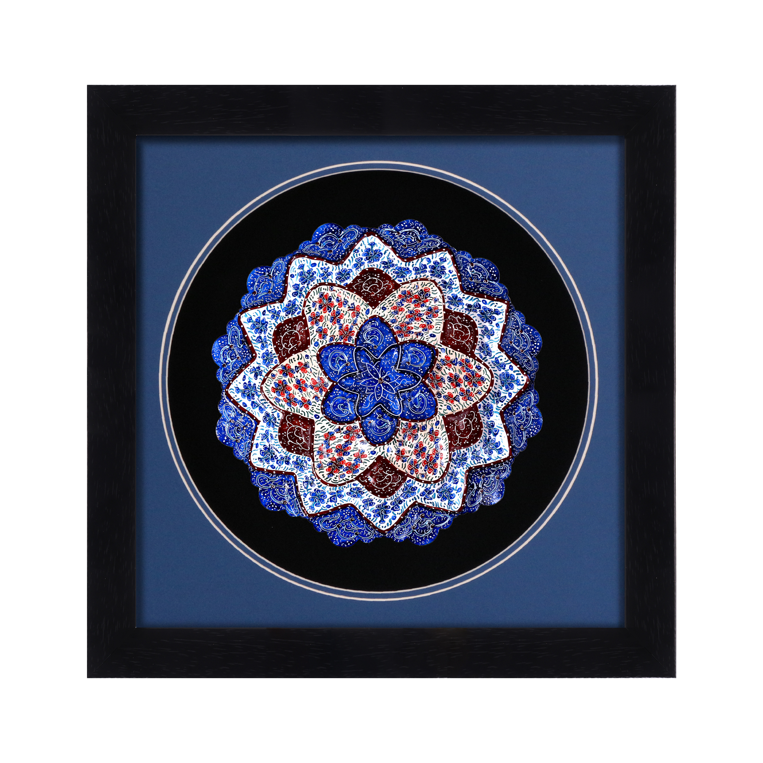 قاب بشقاب میناکاری مدیچی مدل MPF-Damun-1019