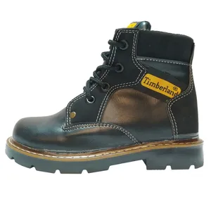 نیم بوت پسرانه مدل 100 رنگ مشکی