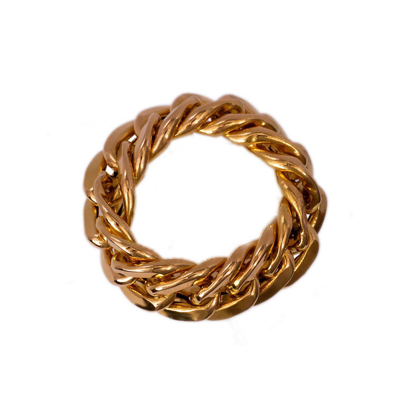 انگشتر طلا 18 زنانه عیار گالری مرجان طرح کارتیه مدل 0826