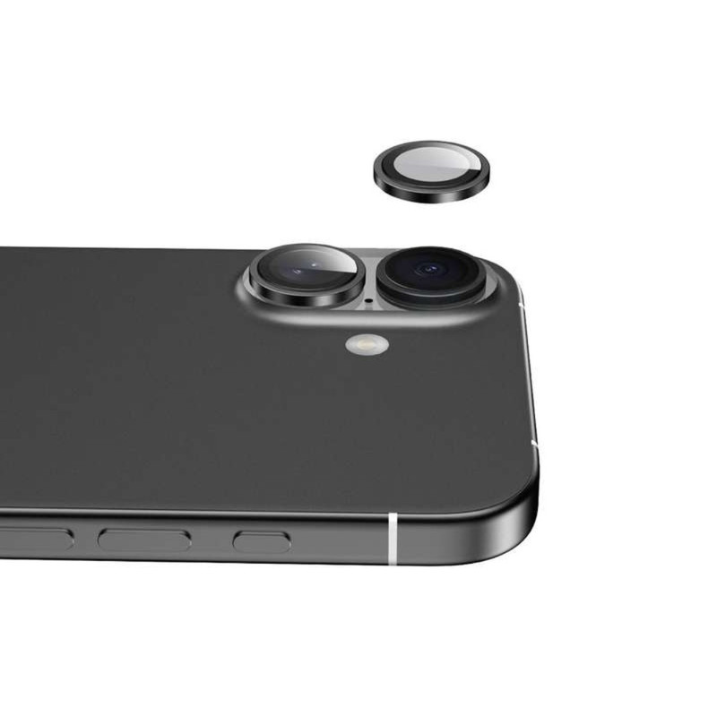محافظ لنز دوربین تیسیکالا مدل رینگی فلزی مناسب برای گوشی موبایل اپل IPhone 16 / 16 Plus