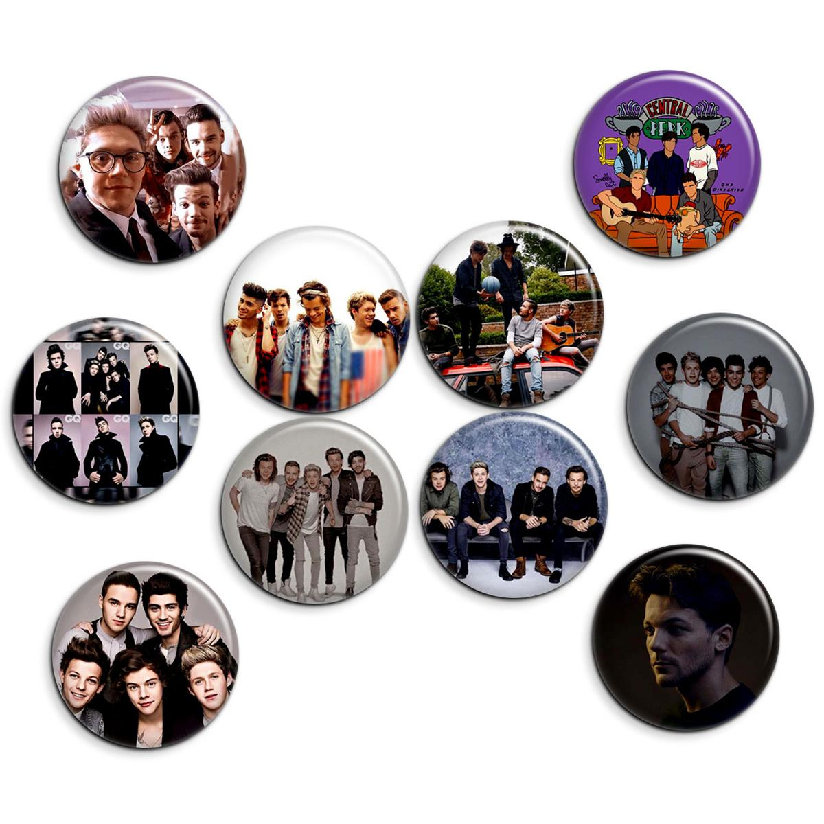 پیکسل پرمانه طرح One Direction کد pmg.5605 مجموعه 10 عددی